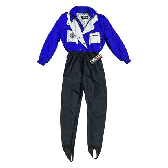 NWT - VINTAGE 90s HEAD Winter Retro Ski Snowboard Snow Suit Set Womens Size 8 - Picture 1 of 8